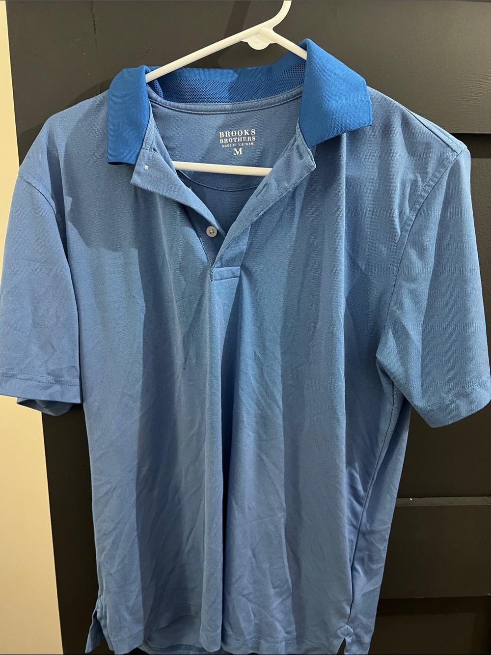 Brooks Brothers Men's Light Blue Polo Shirt